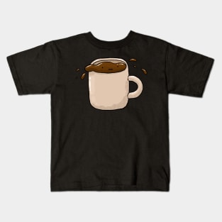 Anxious Coffee Kids T-Shirt